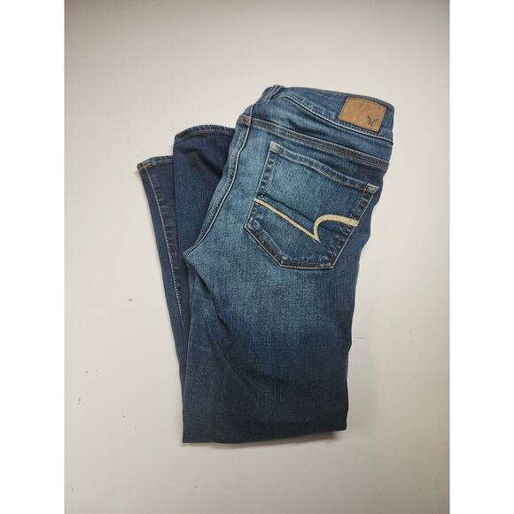 American Eagle Artist Crop Size 4 Jeans - Picture 8 of 9